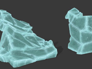 ice rocks 3D Model
