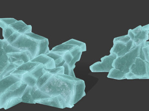 ice rocks 3D Model