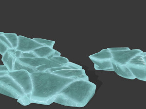 ice rocks 3D Model