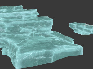 ice rocks 3D Model