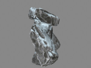 snow rock monster Modelo 3D