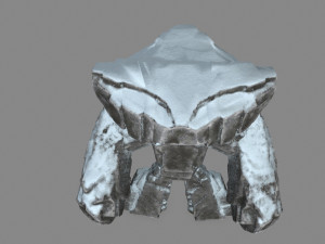 snow rock monster Modelo 3D