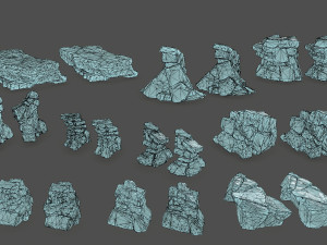 ice set 3D Model