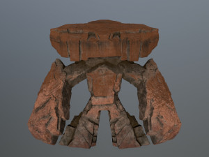 rock monster 3Dモデル