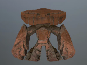 ロックモンスター 3Dモデル