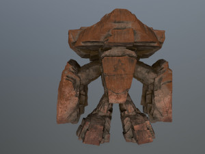 rock monster Modèle 3D