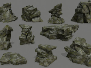 rocks Model 3D