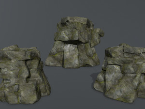 rocks Modèle 3D