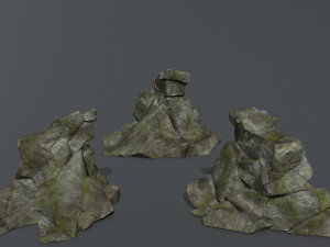 rocks Modèle 3D