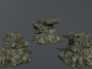 rocks Modèle 3D