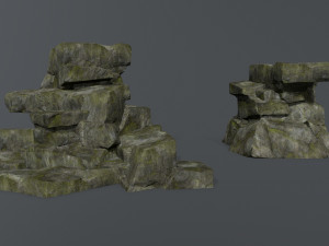 rocks Modèle 3D