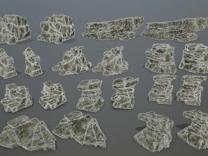 rocks 3D Model