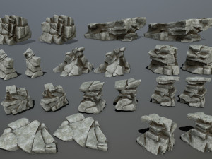 rocks Model 3D