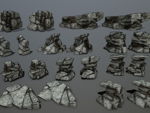 rocks Model 3D