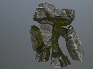 Rock Monster 3D Model