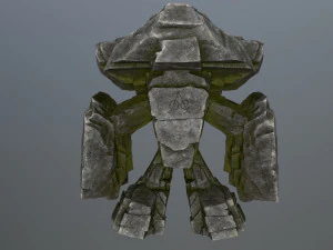 Rock Monster 3D Model