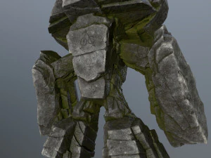 Rock Monster 3D Model
