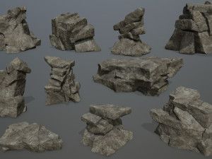 Rocks 3D Model