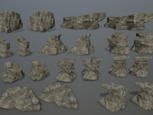 Rocks 3D Модель