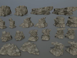 Rocks 3D Model