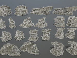 Rocks 3D Model