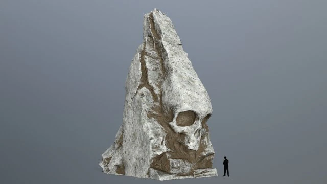 Porta del Teschio Modello 3D .c4d .max .obj .3ds .fbx .stl .blend 