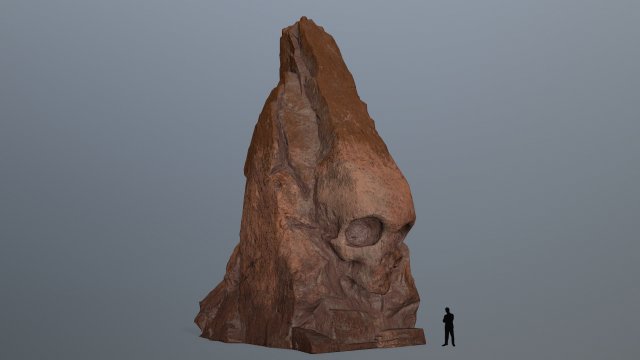 Skullgate 3D Model .c4d .max .obj .3ds .fbx .stl .blend 