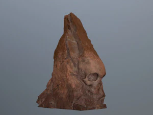 Porta da Caveira Modelo 3D