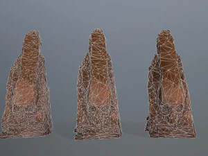 Porta da Caveira Modelo 3D