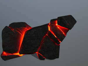 Lava rocks Modelo 3D