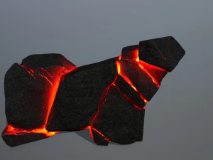 Lava rocks 3D Model