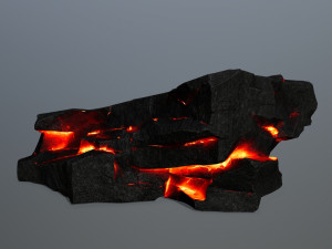 Lava rocks Modelo 3D