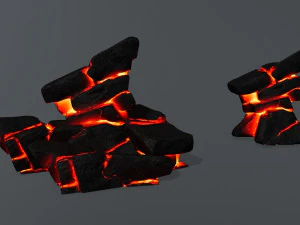 Lava rocks 3D Model