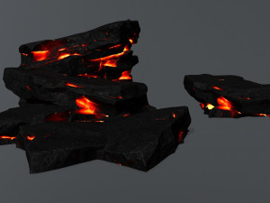 Lava rocks Modelo 3D