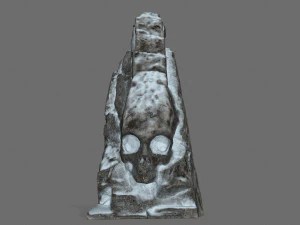 Skull rock 3D Model
