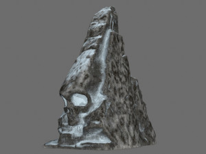 Skull rock 3D 模型
