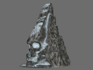 Skull rock 3D Model