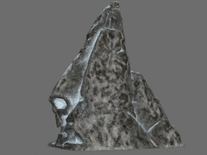 Skull rock 3D 模型