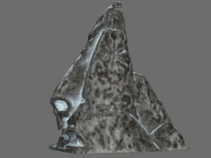 Skull rock 3D Model