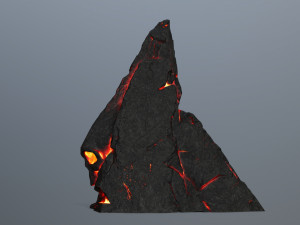 Lava skull rock Modelo 3D