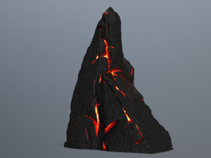 Lava skull rock Modelo 3D