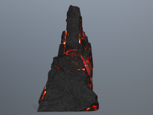 Lava skull rock Modelo 3D