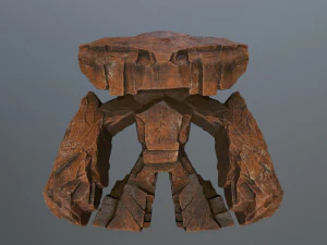 Скельний монстр 3D Модель