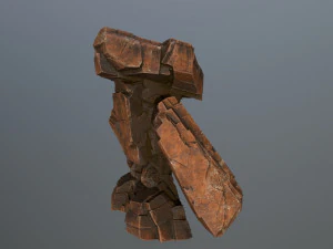 Rock Monster 3D Model