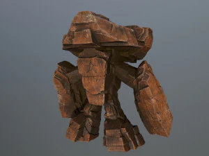 Rock Monster 3D Model