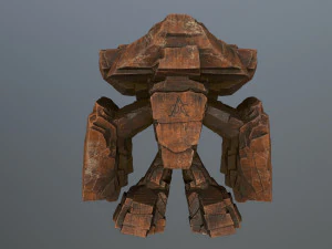 Rock Monster 3D Model