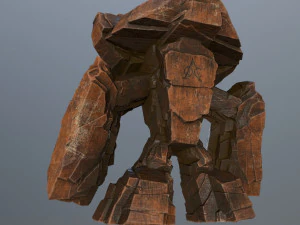 Rock Monster 3D Model