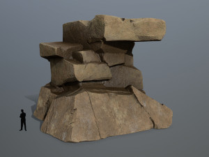 Desert rocks Modello 3D