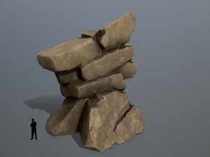 Desert rocks Modello 3D