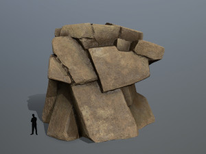 Desert rocks Modello 3D